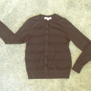 LOFT Black Cardigan